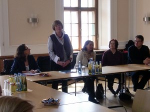 Empfang im Rathaus mit der 1. stellvertretenden Bürgermeisterin Frau Christ-Dore Richter