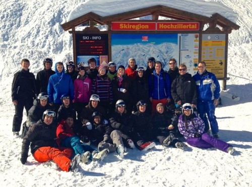 Wintersportexkursion 2013 Gruppenfoto