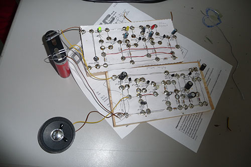 Ampelschaltung und Sirene