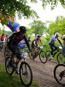 Mountainbikerennen in Höxter