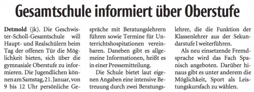 Info Oberstufe