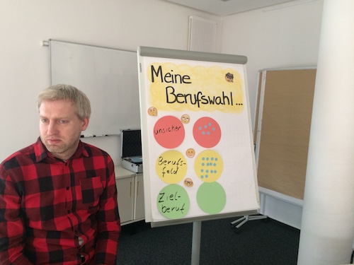 Noch unentschlossen? - Die Berufsberatung kann helfen.